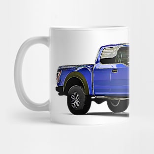 F150 Raptor Cartoon Mug